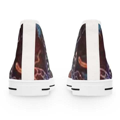 Women's High Top HIP HOP ART Sneakers