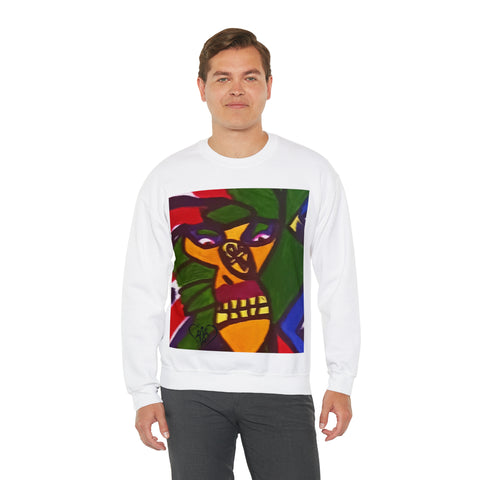 HIP HOP ART  Unisex Heavy Blend™ Crewneck Sweatshirt