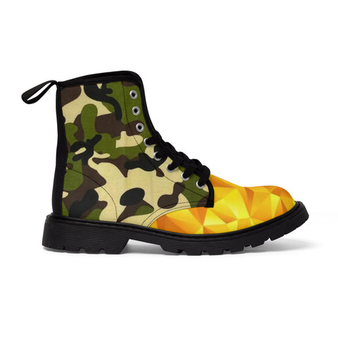 Men's Canvas  HIP HOP ART Boots