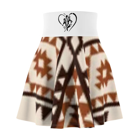 Women's  HIP HOP ART Skater Skirt (AOP)