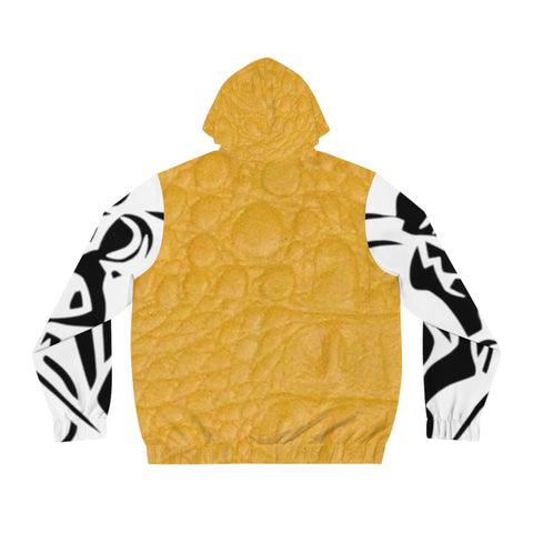 Men's Full-Zip  HIP HOP ART Hoodie (AOP)