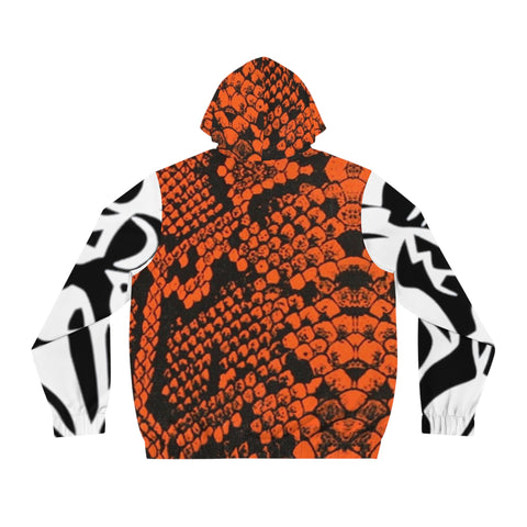 Men's Full-Zip  HIP HOP ART Hoodie (AOP)