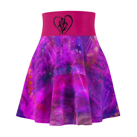Women's  HIP HOP ART Skater Skirt (AOP)