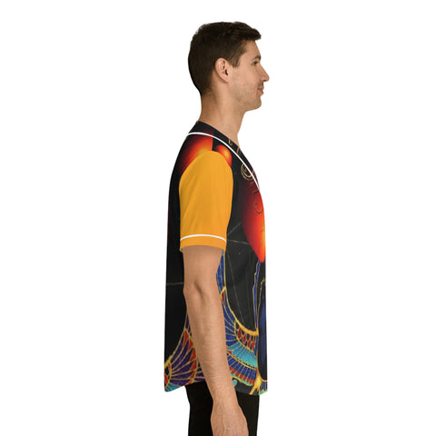 Men's HIP HOP ART  Baseball Jersey (AOP)