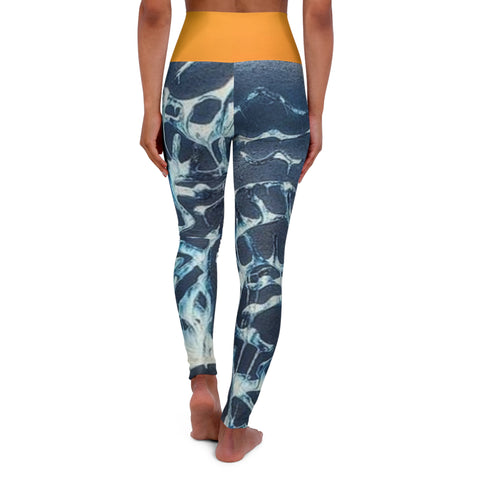 High Waisted  HIP HOP ART Yoga Leggings (AOP)