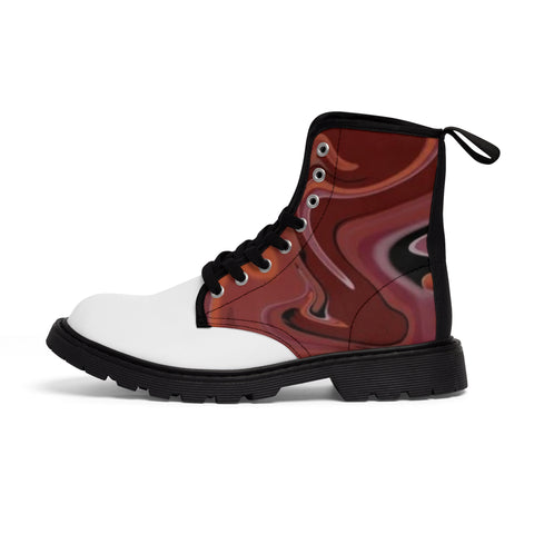 Men's Canvas HIP HOP ART  Boots