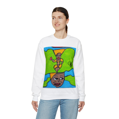 Unisex Heavy Blend™  HIP HOP ART  Crewneck Sweatshirt