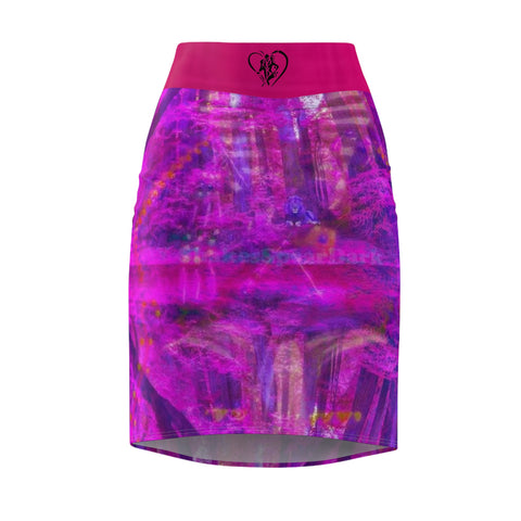 Women's HIP HOP ART Pencil Skirt (AOP)