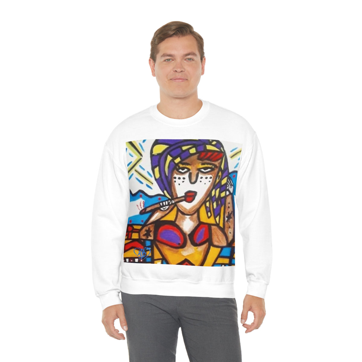 Unisex Heavy Blend™ HIP HOP ART Crewneck Sweatshirt