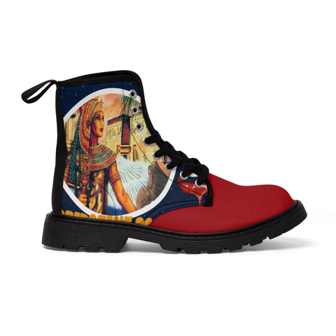 Men's Canvas  HIP HOP ART Boots