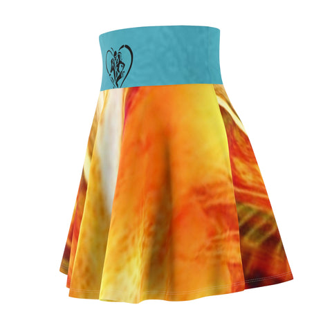 Women's  HIP HOP ART Skater Skirt (AOP)