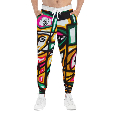 HIP HOP ART Athletic Joggers (AOP)