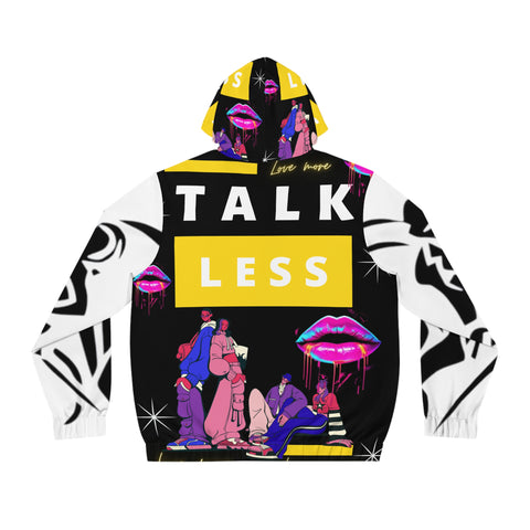Men's  HIP HOP ART Full-Zip Hoodie (AOP)