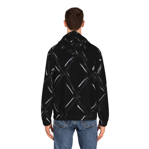 Men's Full-Zip  HIP HOP ART Hoodie (AOP)