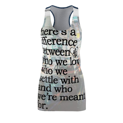 Women's Cut & Sew HIP HOP ART Racerback Dress (AOP)