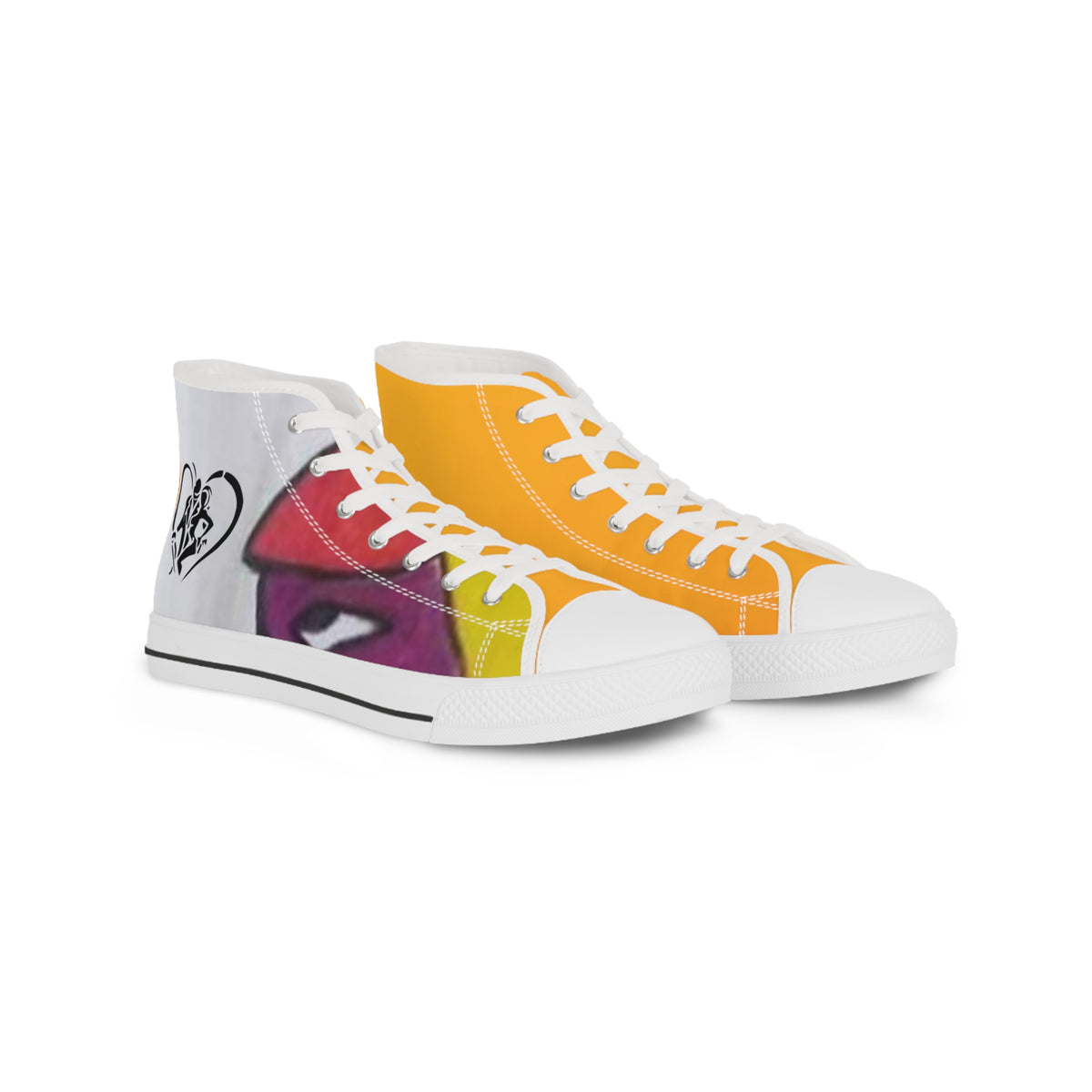 Men's High Top  HIP HOP ART Sneakers