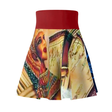 Women's HIP HOP ART Skater Skirt (AOP)