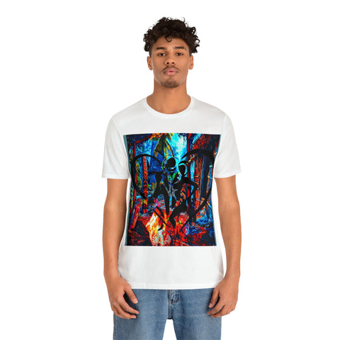 HIP HOP ART Unisex Jersey Short Sleeve Tee