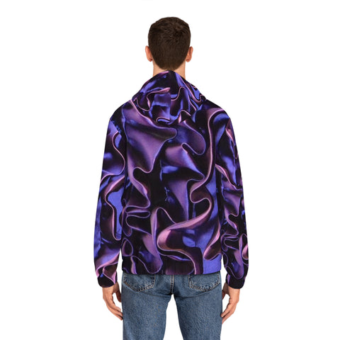 Men's Full-Zip HIP HOP ART Hoodie (AOP)