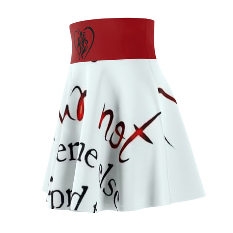 Women's  HIP HOP ART Skater Skirt (AOP)