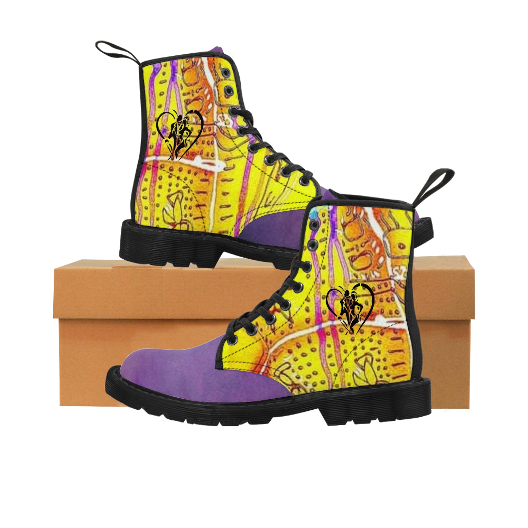 Women's Canvas HIP HOP ART Boots