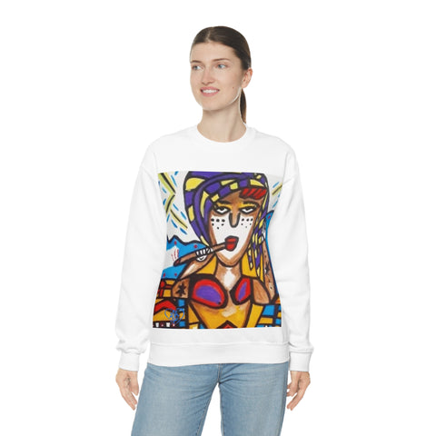 Unisex Heavy Blend™ HIP HOP ART Crewneck Sweatshirt