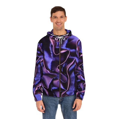 Men's Full-Zip HIP HOP ART Hoodie (AOP)