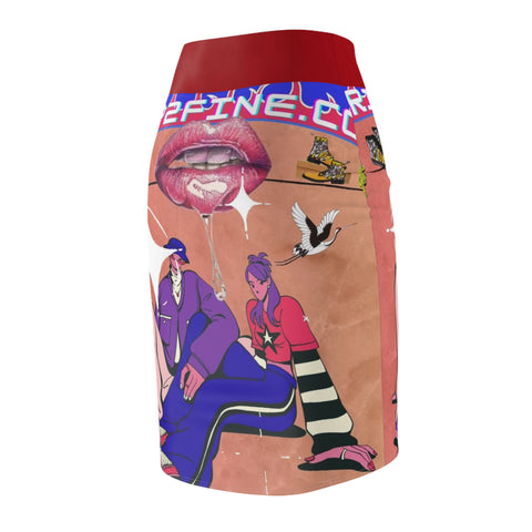 Women's Pencil Skirt (AOP)