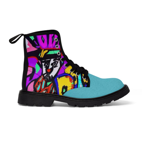 Men's Canvas HIP HOP ART Boots