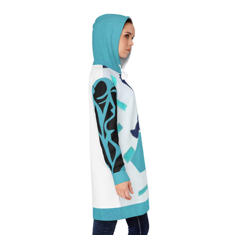 Women's HIP HOP ART Hoodie Dress (AOP)
