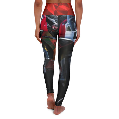 High Waisted  HIP HOP ART Yoga Leggings (AOP)