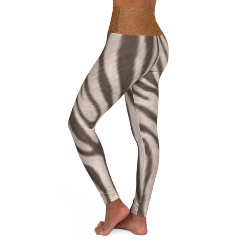 High Waisted HIP HOP ART  Yoga Leggings (AOP)