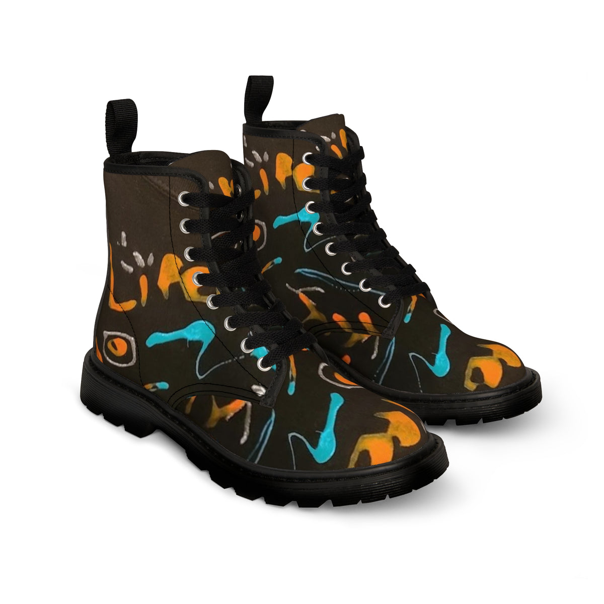 Men's Canvas  HIP HOP ART Boots