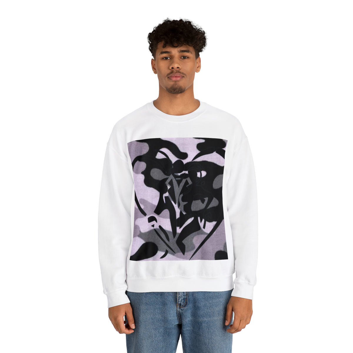 Unisex Heavy Blend™  HIP HOP ART  Crewneck Sweatshirt