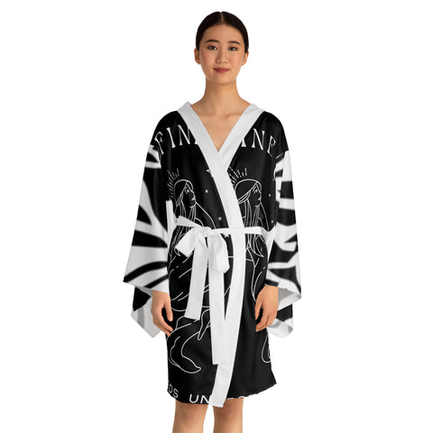 Long Sleeve HIP HOP ART Kimono Robe (AOP)