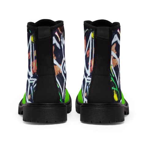 Men's Canvas  HIP HOP ART Boots