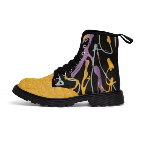 Men's Canvas  HIP HOP ART  Boots