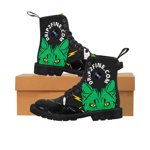 Men's  HIP HOP ART Canvas Boots