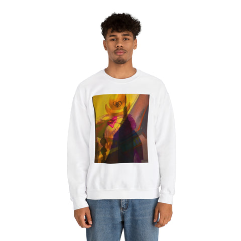 Unisex Heavy Blend™  HIP HOP ART Crewneck Sweatshirt