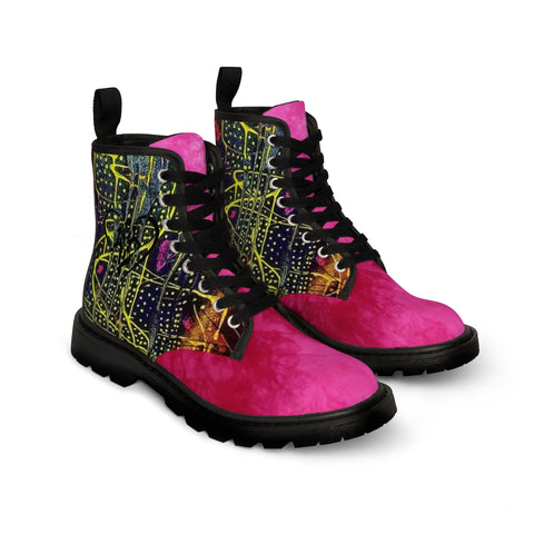 Men's Canvas  HIP HOP ART Boots