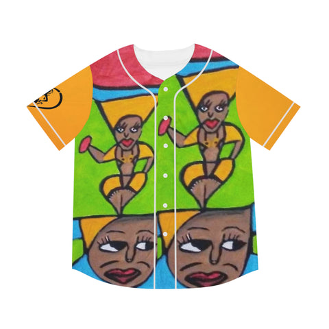 Men's  HIP HOP ART  Baseball Jersey (AOP)