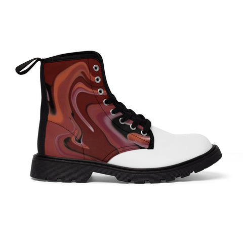 Men's Canvas HIP HOP ART  Boots