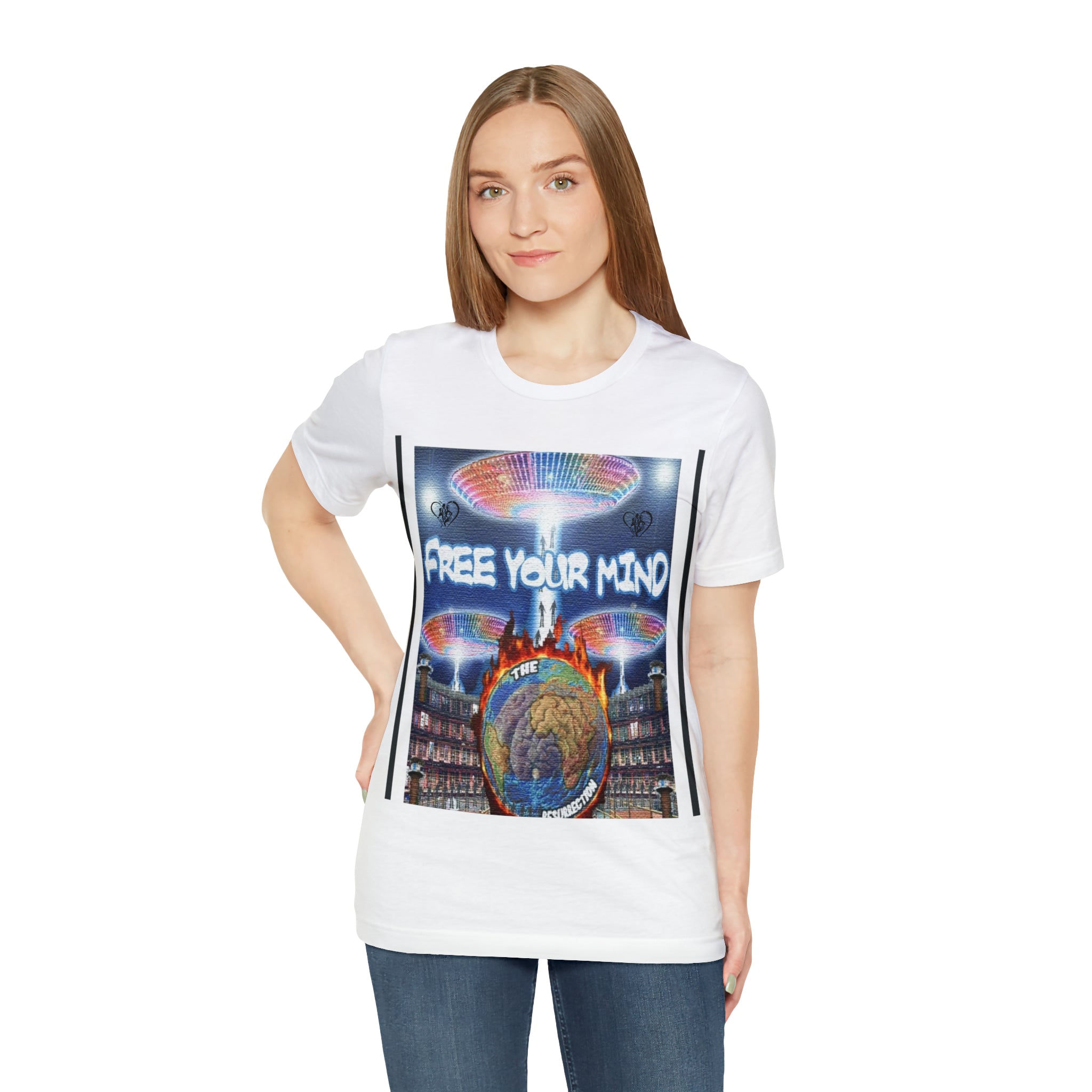 HIP HOP ART Unisex Jersey Short Sleeve Tee