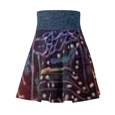 Women's HIP HOP ART Skater Skirt (AOP)