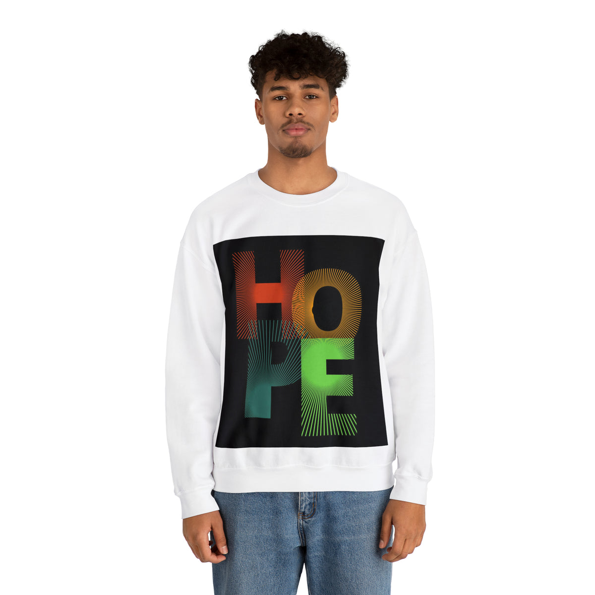 Unisex Heavy Blend™  HIP HOP ART Crewneck Sweatshirt