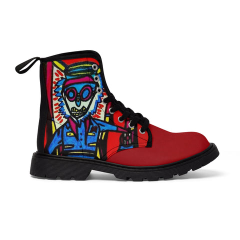 Men's Canvas HIP HOP ART Boots