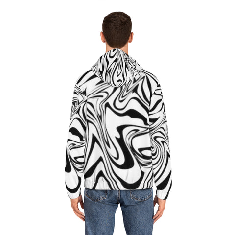 Men's Full-Zip  HIP HOP ART  Hoodie (AOP)