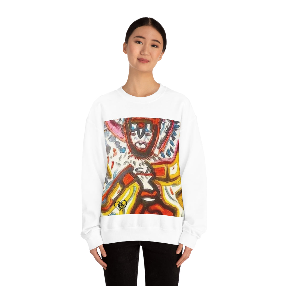 Unisex Heavy Blend™  HIP HOP ART Crewneck Sweatshirt