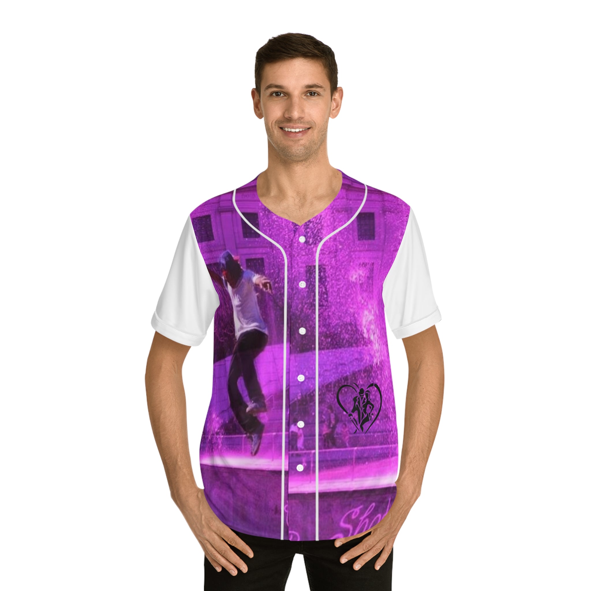 Men's Hip Hop Art Baseball Jersey (AOP)