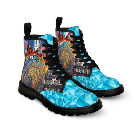 Men's Canvas  HIP HOP ART  Boots